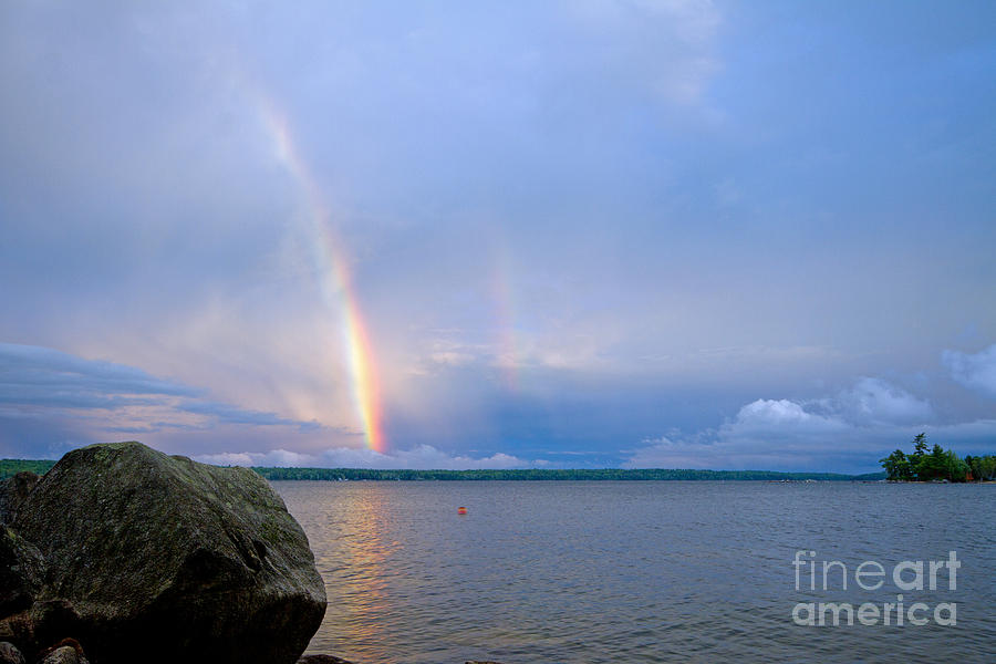 Emerald Point Rainbow II Photograph by Butch Lombardi