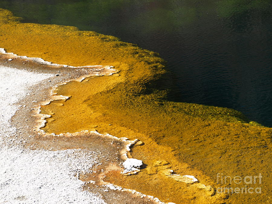 Emerald Pool Yellowstone National Park Photograph by Jacklyn Duryea Fraizer
