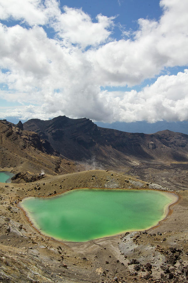 Emerald Pools In Tongariro National Park Photograph by David Epperson