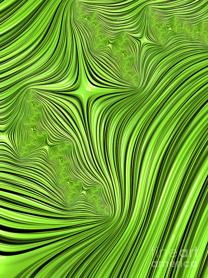 Emerald Scream Digital Art