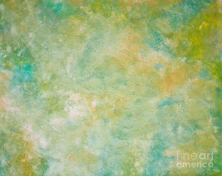 Emeralds Forest Painting by Denise Tomasura