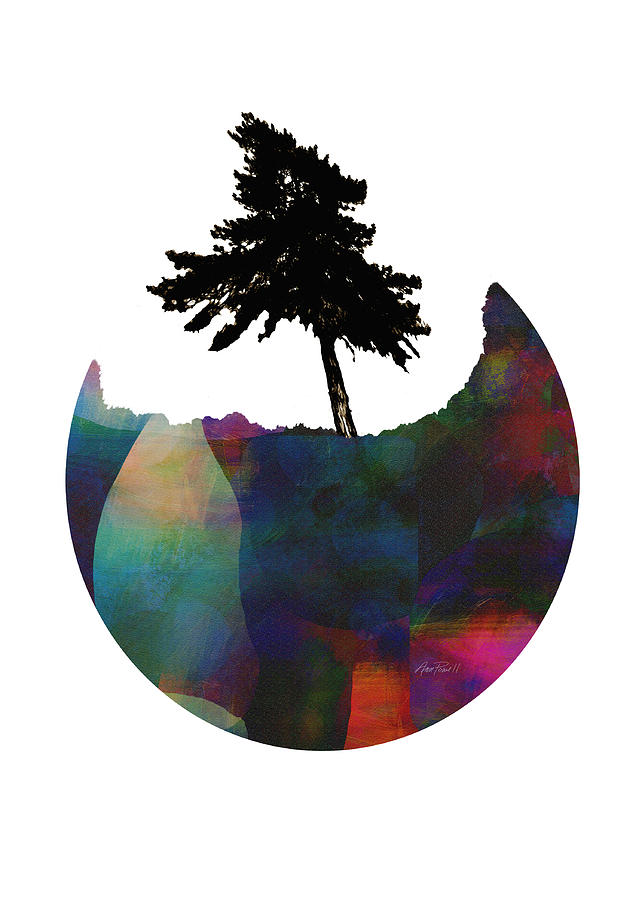 Tree Digital Art - Emerge -collage - art  by Ann Powell