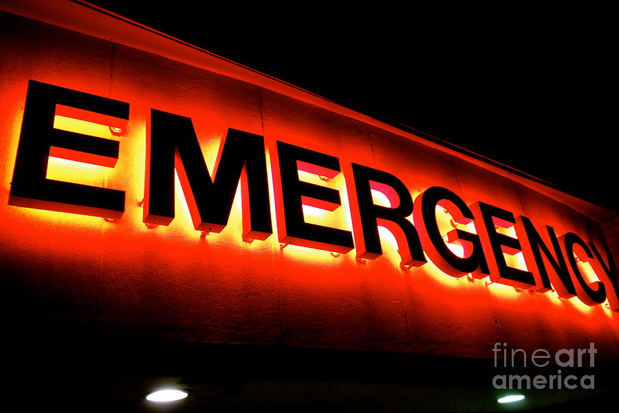 Emergency Photograph by Jacqueline Athmann