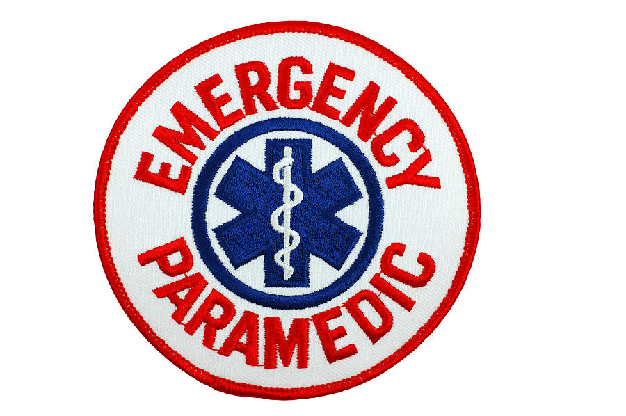 Emergency Paramedic Patch Photograph by Lauradyoung