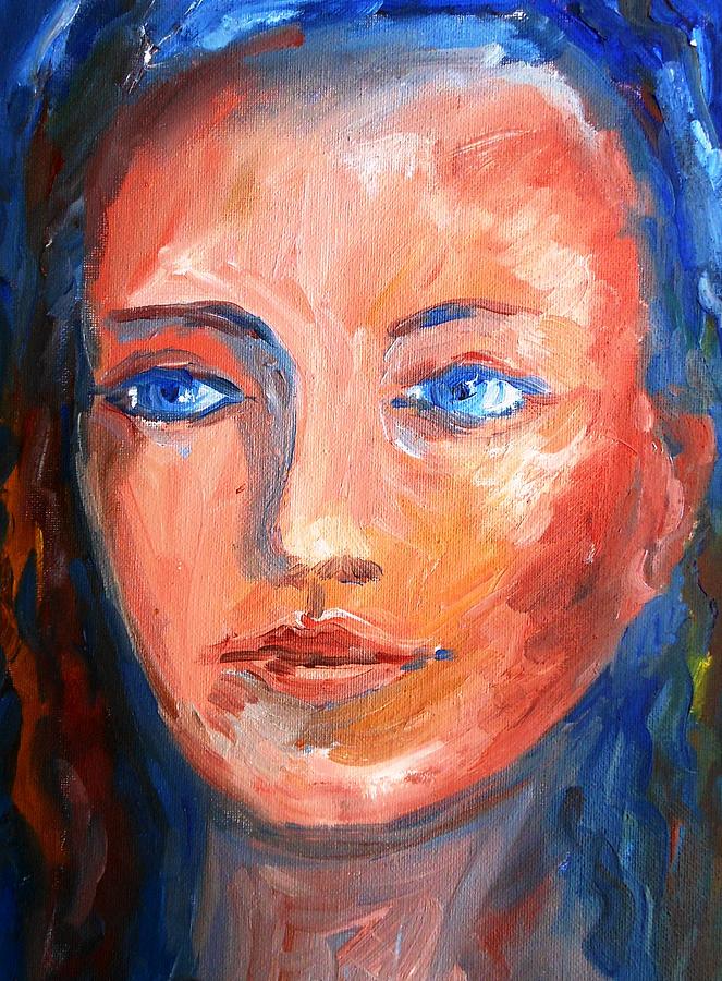 Emerging Woman  Painting by Trudi Doyle