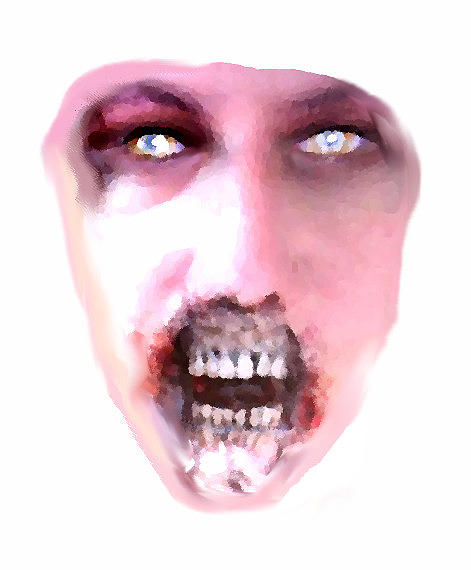 Zombie Digital Art - Emerging zombie by Lee Farley