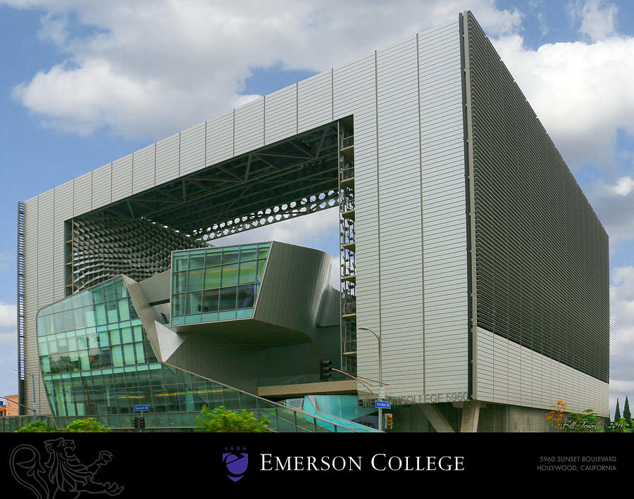 Architecture Photograph - Emerson College by Bill Jonas