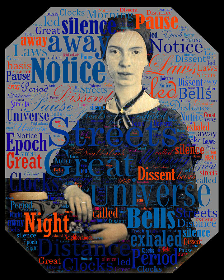 Emily Dickinson Digital Art by Eric Edelman