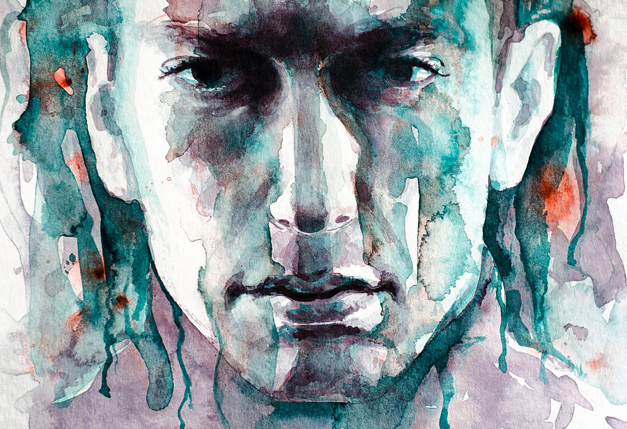Eminem 3 Painting by Laur Iduc