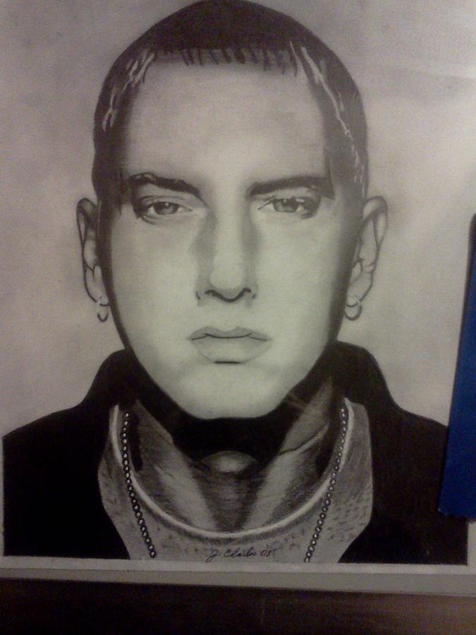 Eminem Drawing by John Garcia