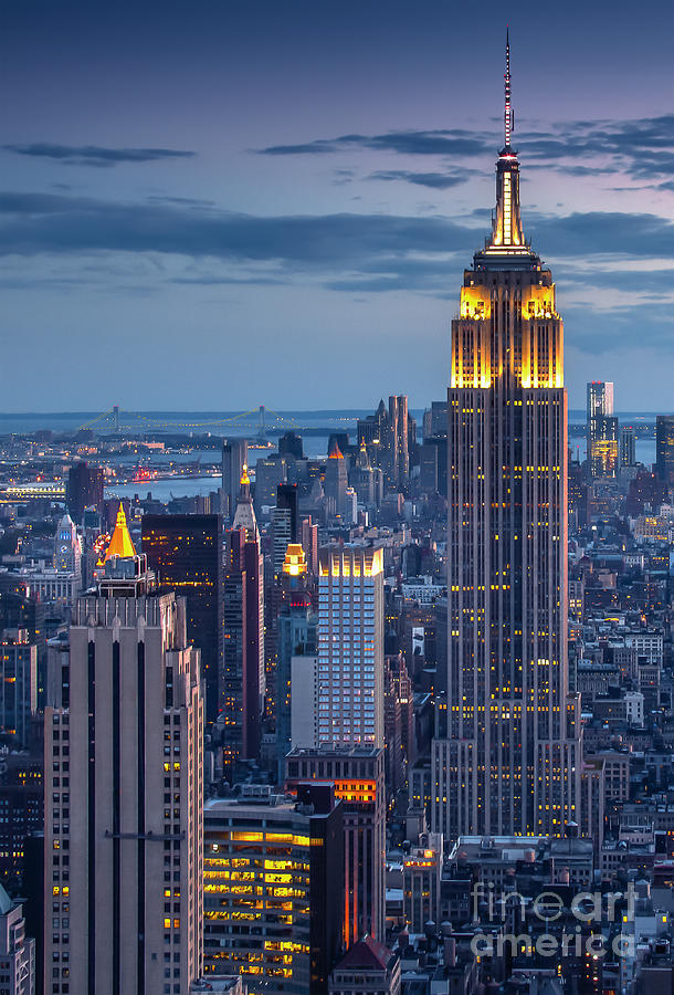 New York City Photograph - Empire State by Marco Crupi