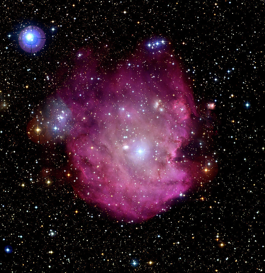 Emission Nebula Ngc 2174 Photograph by Canada-france-hawaii Telescope/jean-charles Cuillandre/science Photo Library