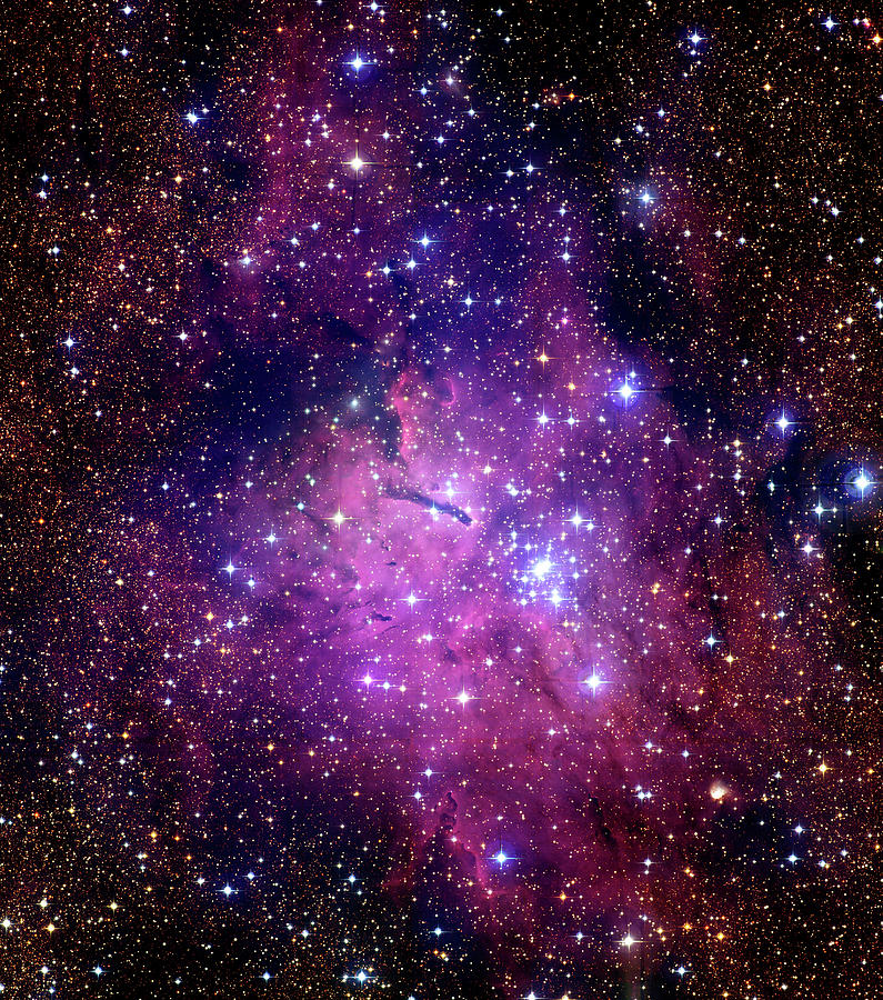 Emission Nebula Ngc 6820 Photograph by Canada-france-hawaii Telescope/jean-charles Cuillandre/science Photo Library