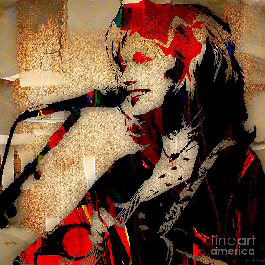 Emmylou Harris Mixed Media - Emmylou Harris Collection by Marvin Blaine