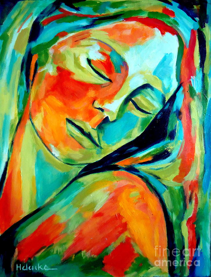 Emotional healing Painting by Helena Wierzbicki