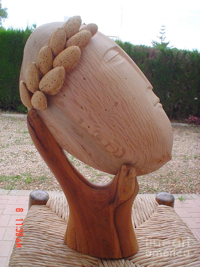 Oak Sculpture - Emperor Almond by Gyula Friewald Oak Sculpture - Emperor Almond by Gyula Friewald