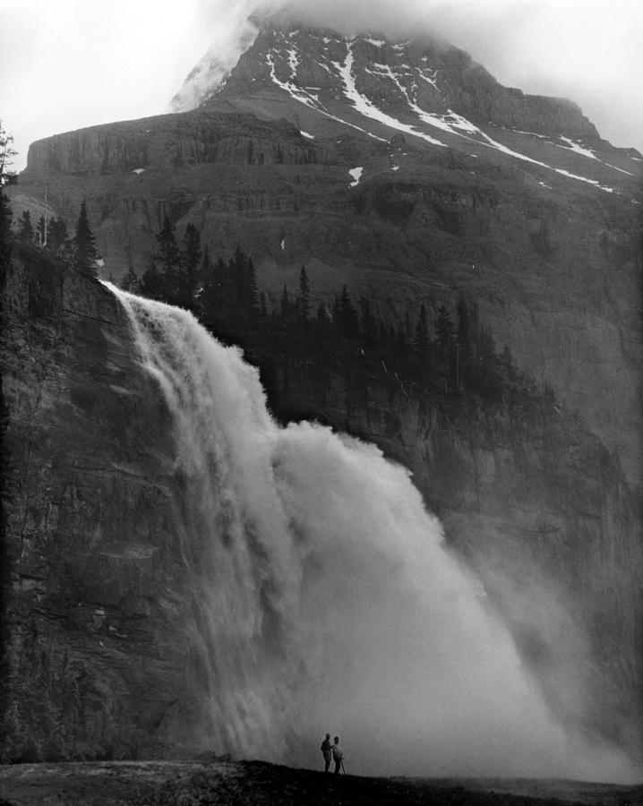 Emperor Falls in 1966 Photograph by Ed  Cooper Photography