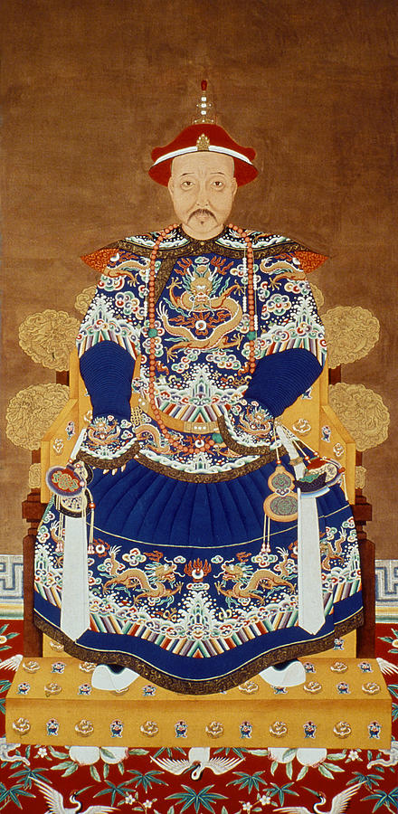 Emperor K'ang-hsi (1654-1722) Painting by Granger - Fine Art America