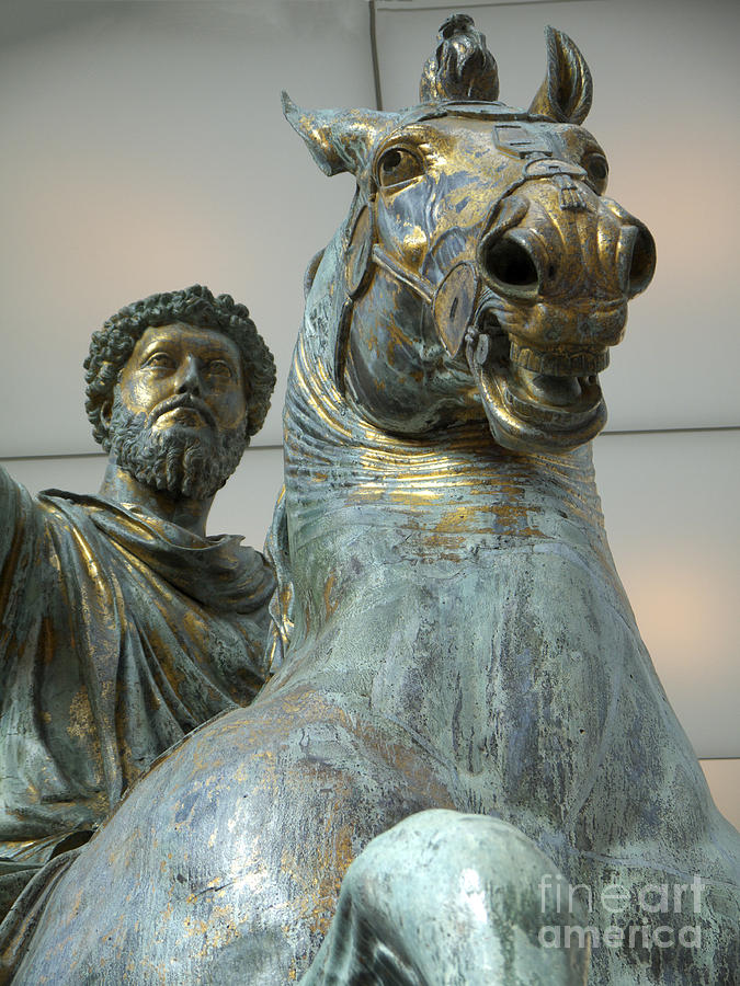 Emperor Marcus Aurelius Photograph by Brenda Kean
