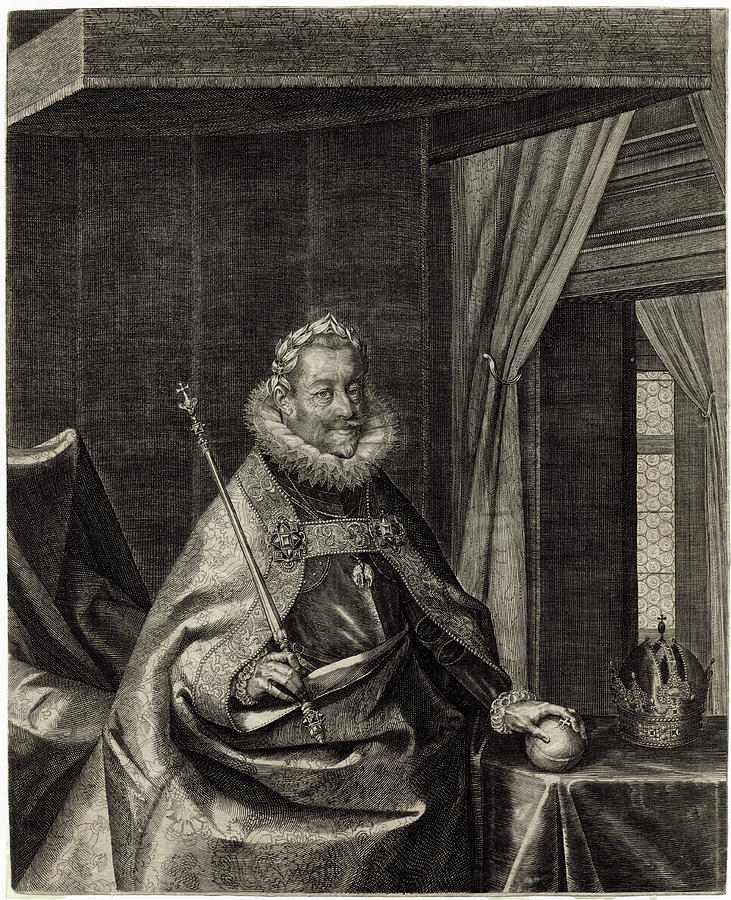 Emperor Rudolf II Holy Roman Emperor Drawing By Mary Evans Picture Library