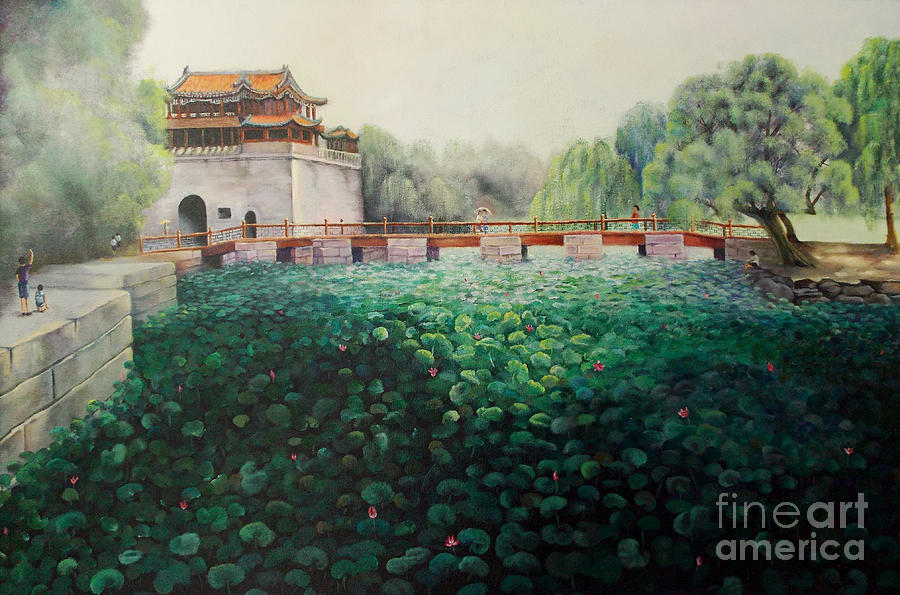 Emperors Summer Palace Painting by Marlene Book