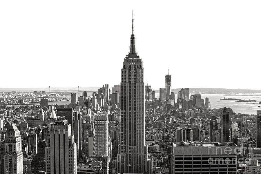 Empire State Building - New York City Photograph by Luciano Mortula