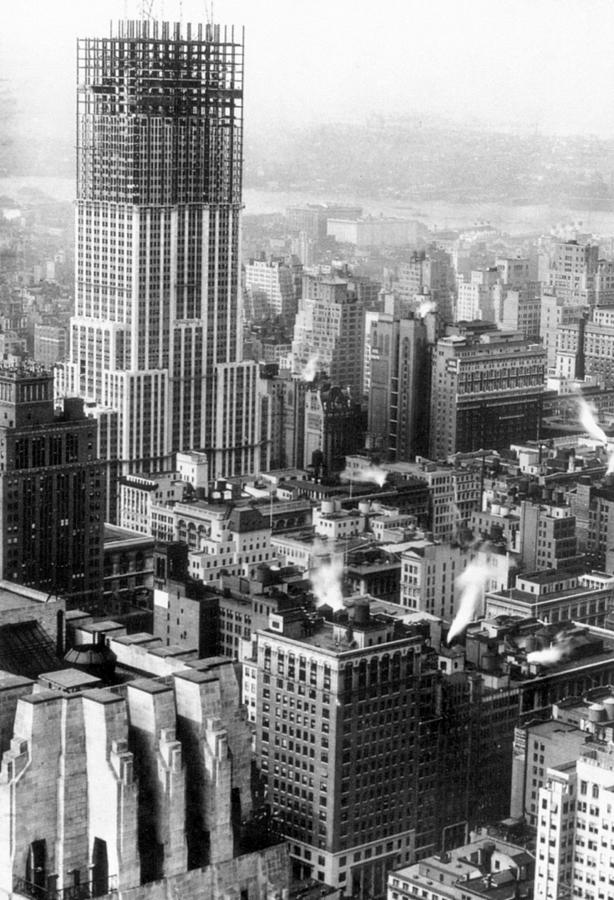 Empire State Building, 1930 Photograph by Granger
