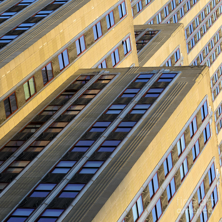 Empire State Building Abstract Photograph By Stelios Michael - Fine Art 