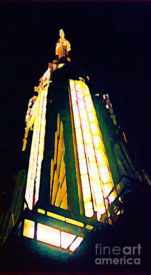 Empire State Building Digital Art - Empire State Building by John Malone