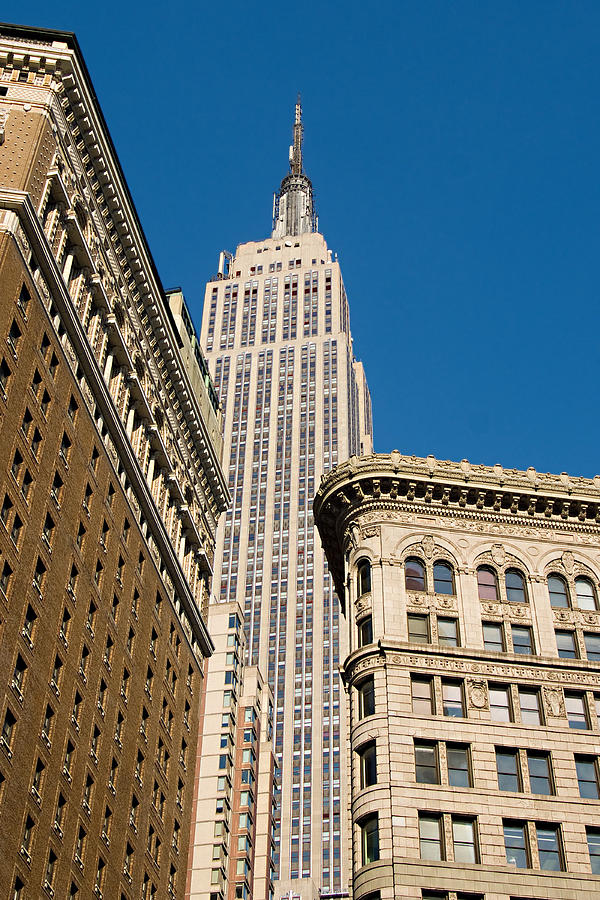 Empire State Building Photograph by Michael Dorn