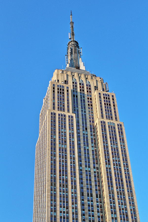 Empire State Building On A Clear Day Photograph by Richard Cheski - Pixels