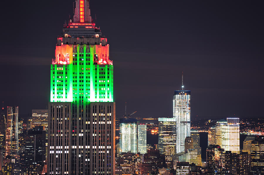 Empire State Building Photograph by Songquan Deng