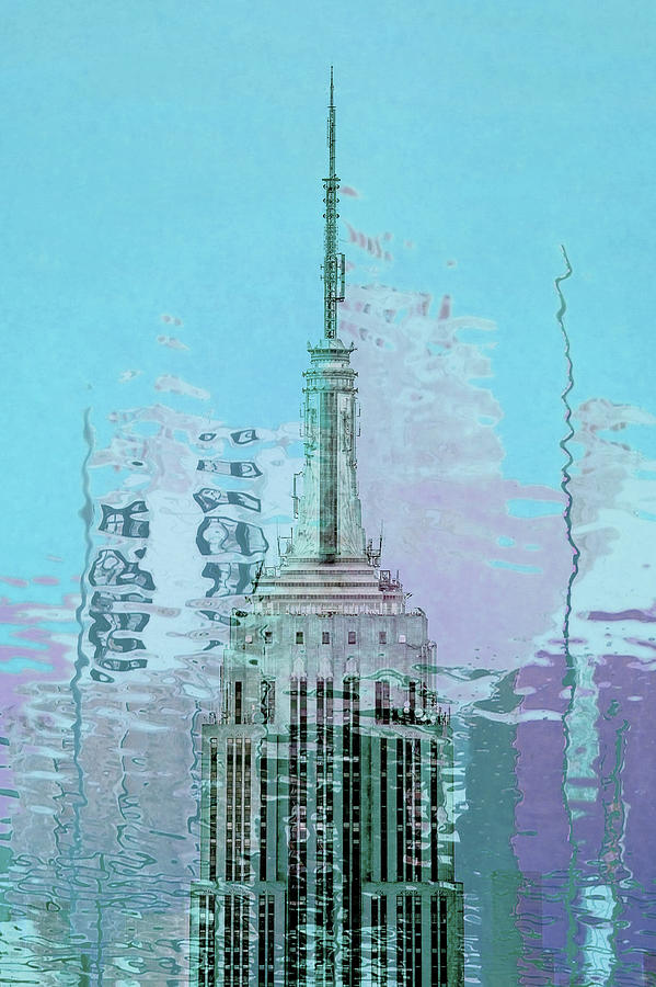 Empire State Building Spire Close Up Photograph by Az Jackson
