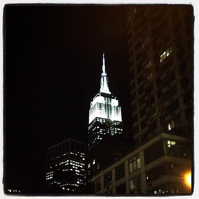 New York City Photograph - Empire State Of Mind. #nyc #follownow by Daniel Rivera