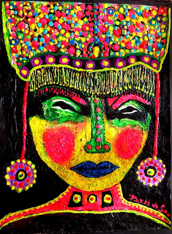Ruler Painting - Empress Dowager by Dakos De Sax
