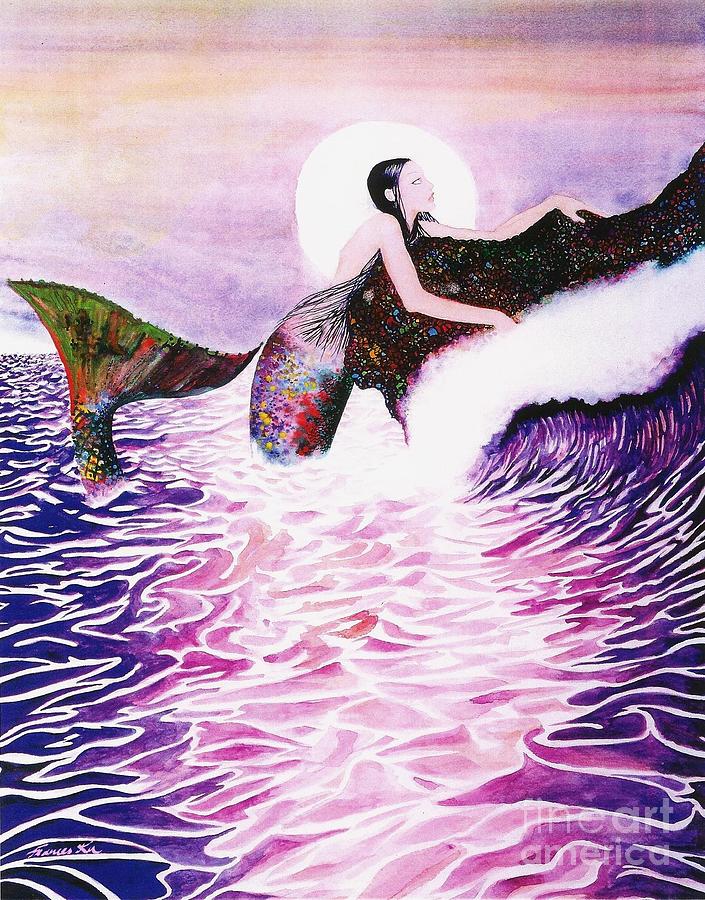 Empress of the Sea Painting by Frances Ku