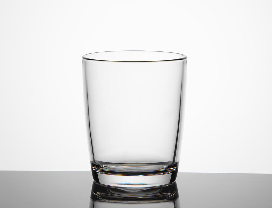 Empty glass Photograph by Buena Vista Images