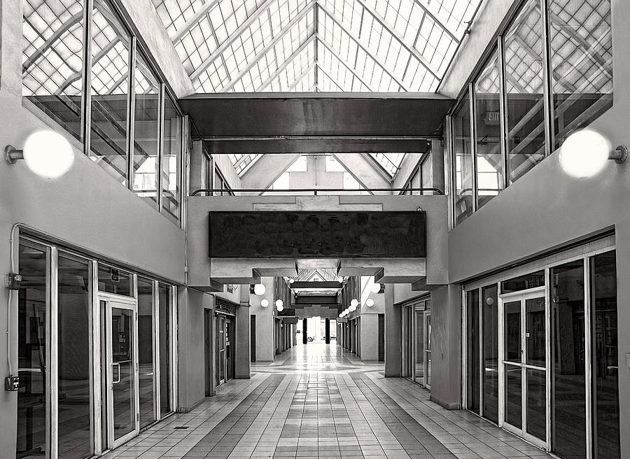 Empty mall Photograph by Rudy Umans