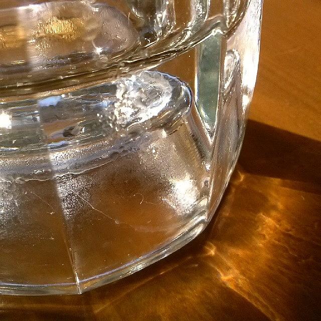 Mug Photograph - Empty #mug. #glass #reflection by Dave Moreno