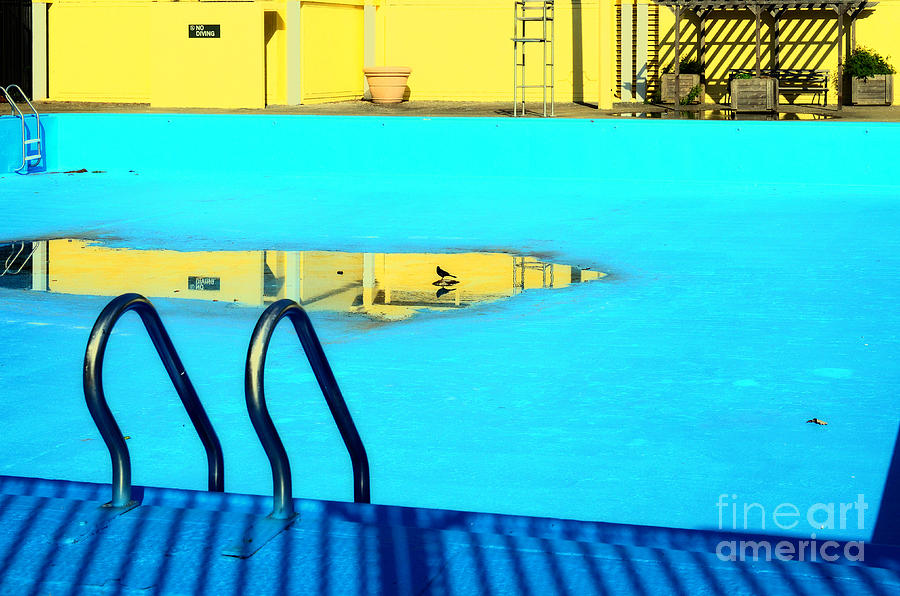 Hulk Photograph - Empty Public Swimming Pool Bronx New York City by Sabine Jacobs