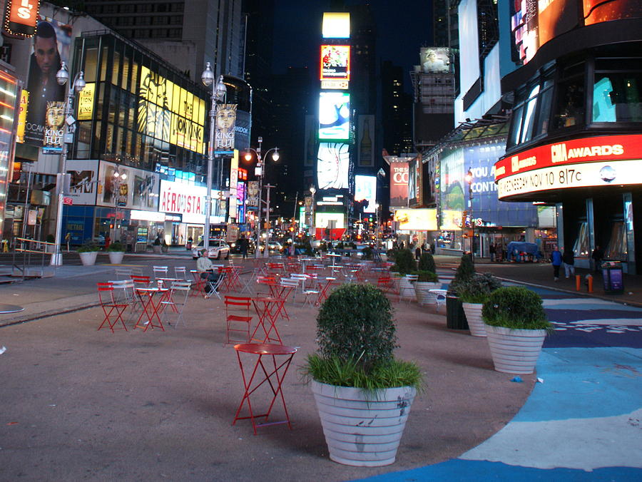 Empty Times Square Photograph by Douglas Kielmeyer - Pixels