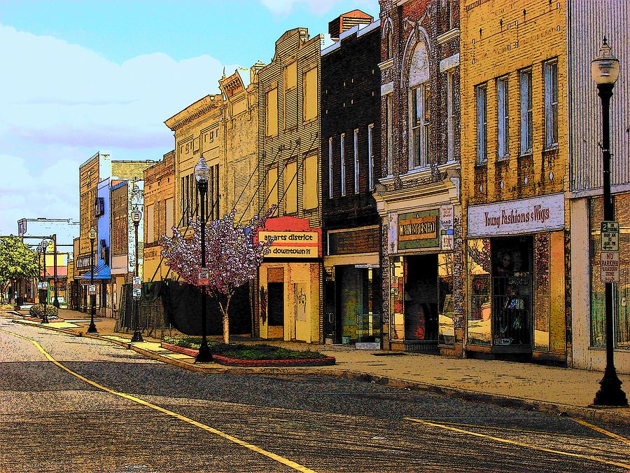 Empty Town 2 Photograph by Rodney Lee Williams - Fine Art America