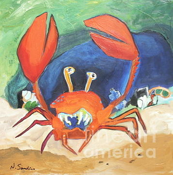 Animal Painting - En Guarde by Noel Sandino