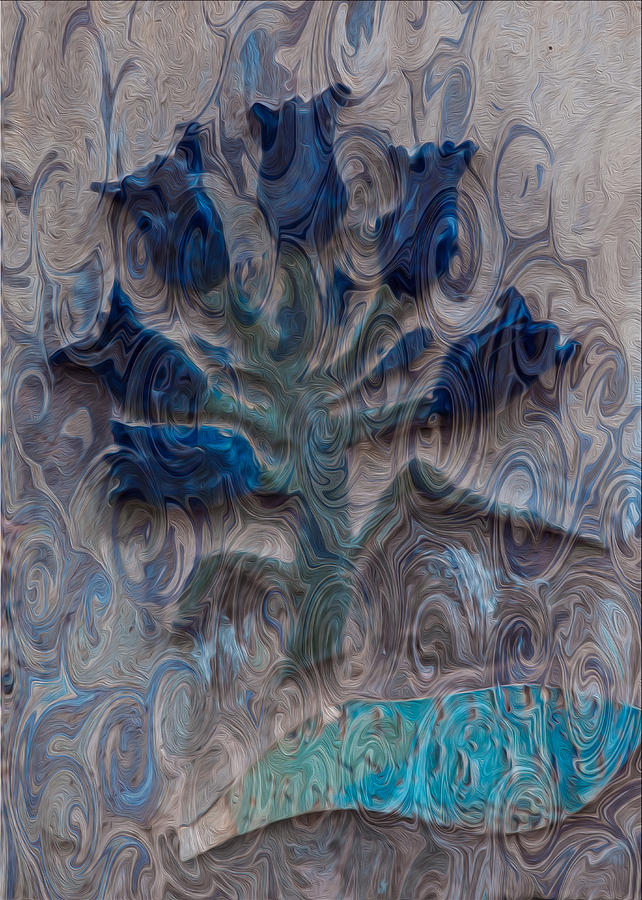 Enchanted Bluebells Painting by Omaste Witkowski
