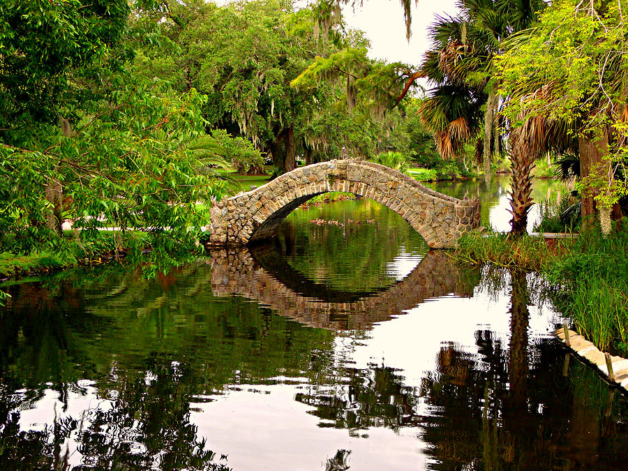 Enchanted Bridge Photograph by Dawn Carl