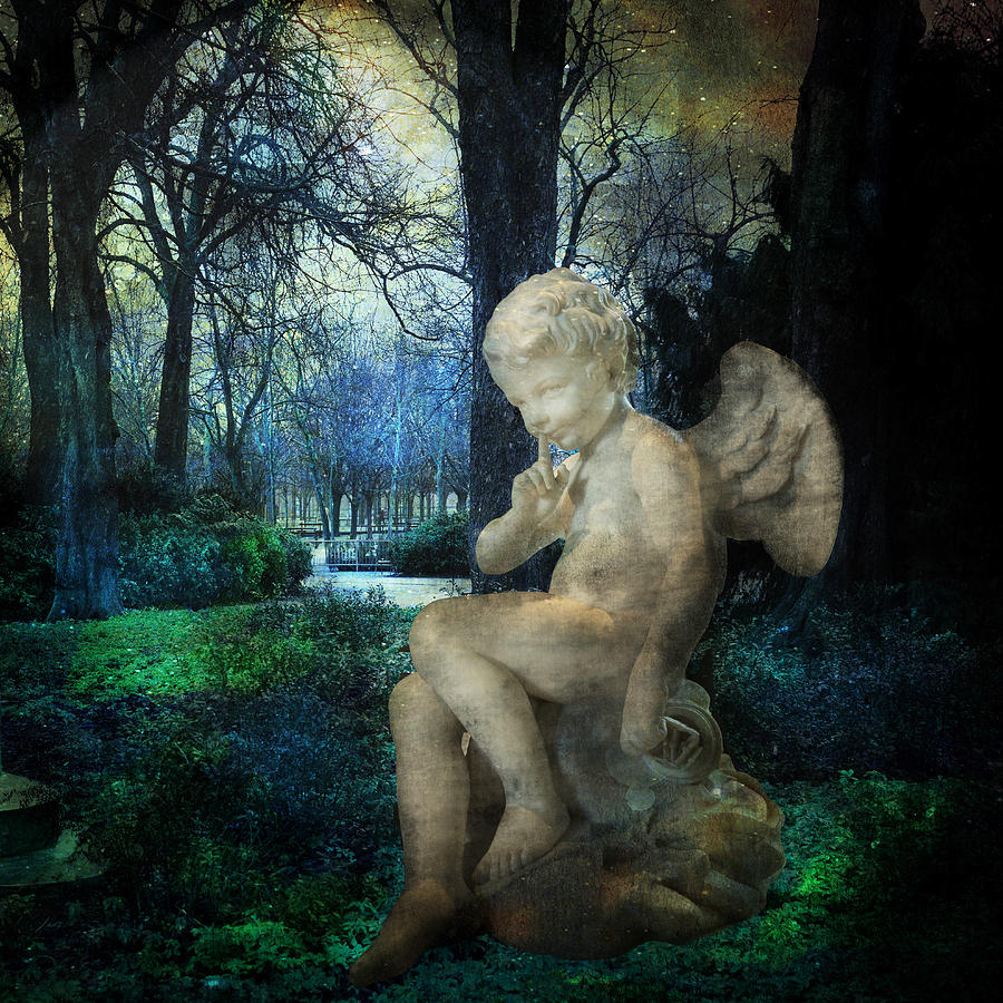 Enchanted Cherub Photograph by Evie Carrier