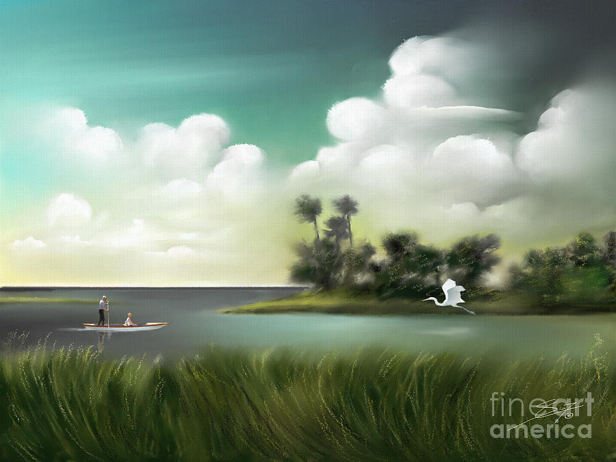 Enchanted Florida Painting by Artificium -
