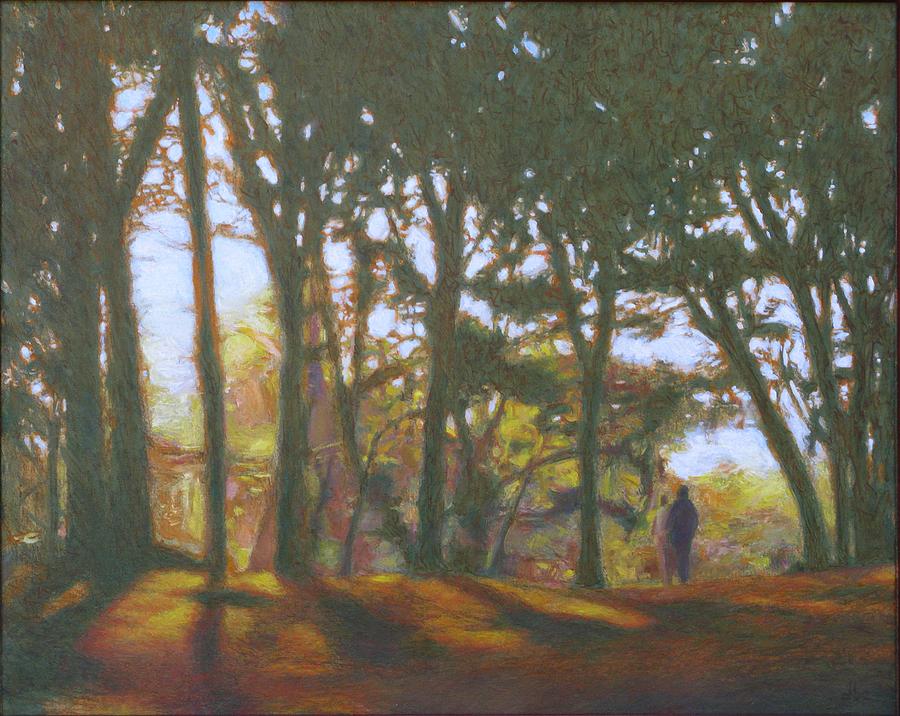 Tree Painting - Enchanted Park by David Clemons