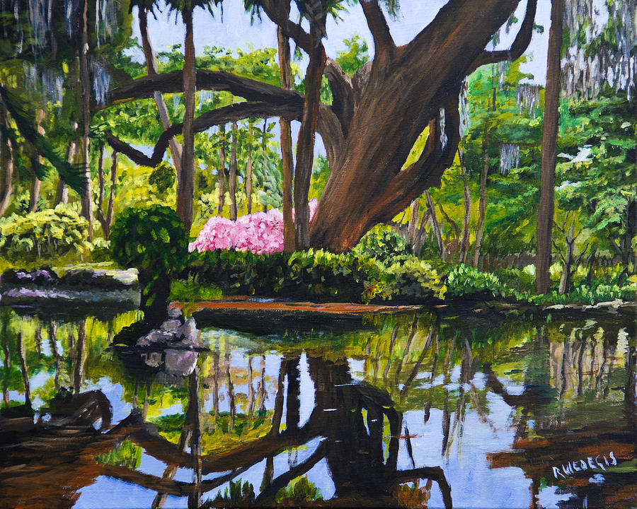 Nature Painting - Enchanted by Roger Wedegis