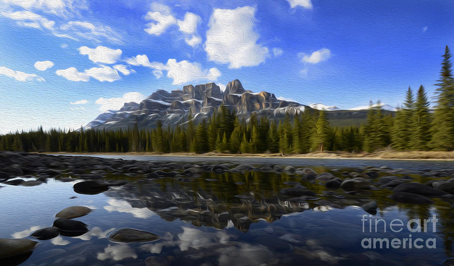 Enchanted Spaces Canadian Rocky Mountains Photograph by Bob Christopher
